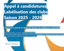 Labélisation des Clubs 2025-2026