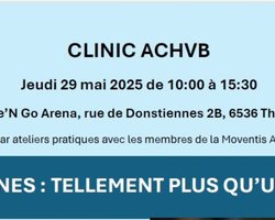 Clinic ACHVB - Changement de date!